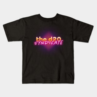 The d20 Syndicate Retro Logo Kids T-Shirt